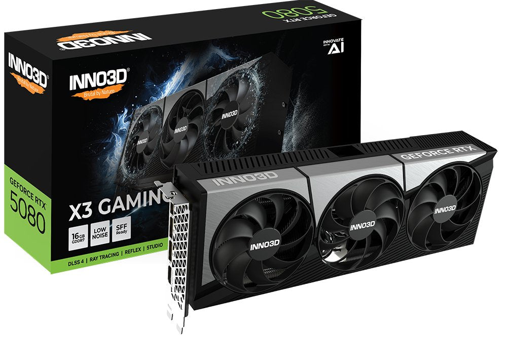 EAN 8886307700483 - INNO3D Gaming OC GeForce RTX 5080 X3 NVIDIA 16 GB GDDR7 imagen 3