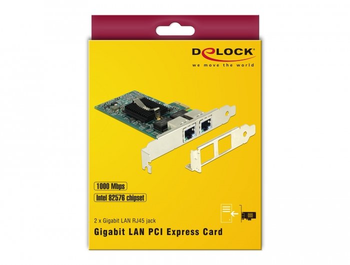 EAN 4043619899449 - DeLOCK 89944 adaptador y tarjeta de red Interno Ethernet 1000 Mbit/s imagen 6