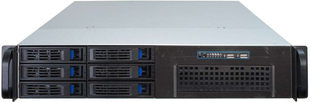EAN 4260133128729 - Inter-Tech IPC 2U-2406 Estante Negro, Plata imagen 2