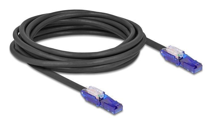 EAN 4043619809295 - DeLOCK 80929 cable de red Negro, Violeta 5 m Cat6 U/UTP (UTP) imagen 1