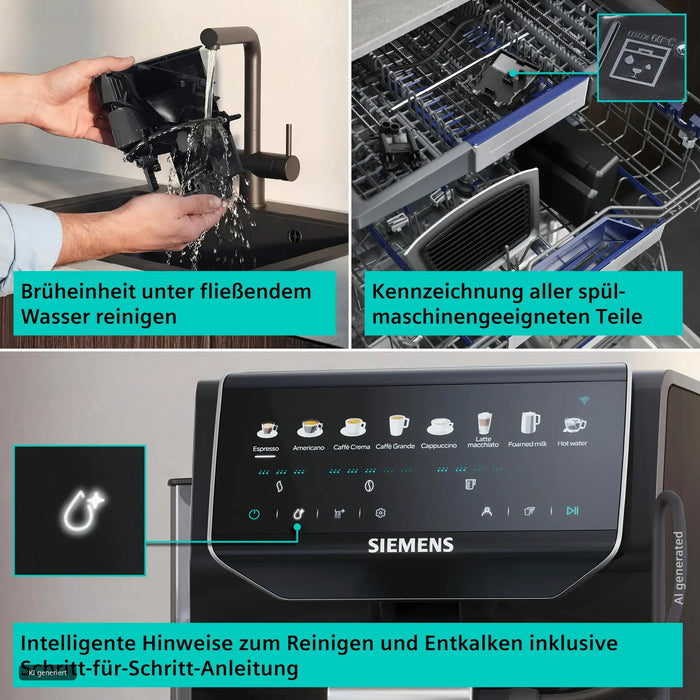 EAN 4242003973929 - Siemens EQ500 iAroma Totalmente automática Máquina espresso 1,8 L imagen 6
