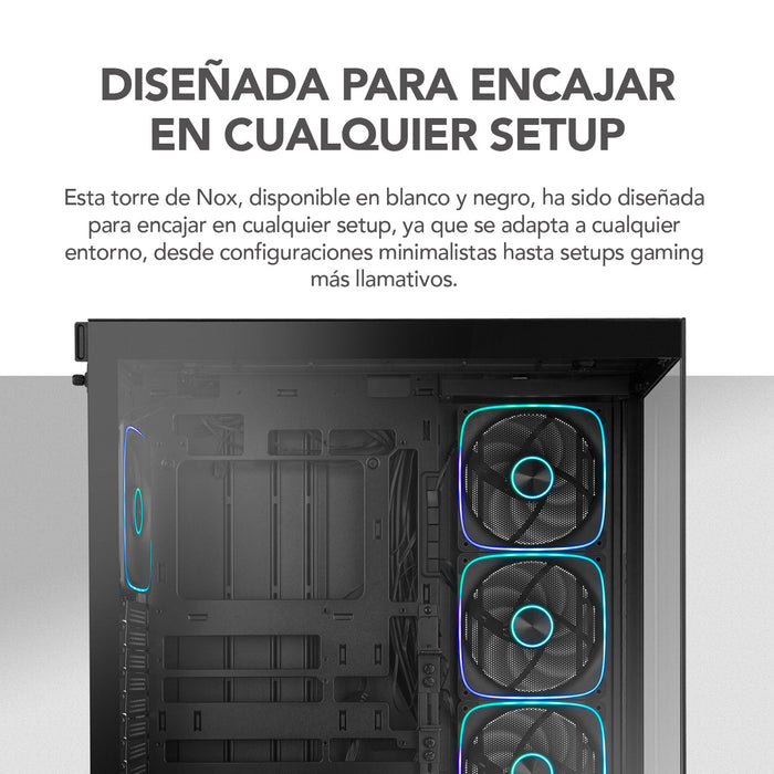 EAN 8436587976513 - NOX Hummer BLADE Negro, Transparente imagen 25