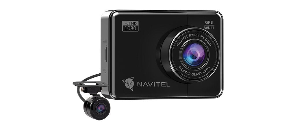 EAN 8594181741682 - Navitel R700 cámara de salpicadero Full HD Batería, Encendedor de cigarrillos, USB Negro imagen 1