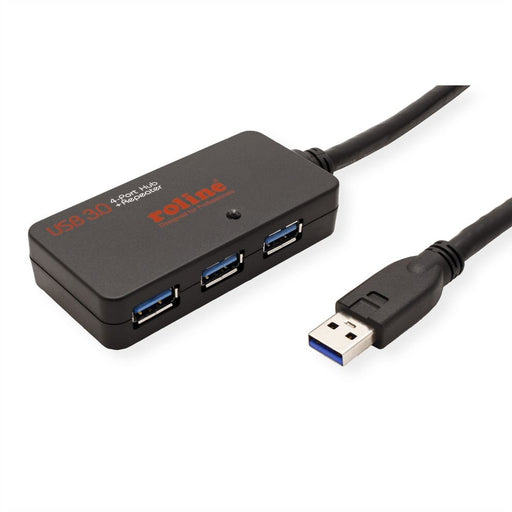 EAN 7630049619968 - ROLINE 12041098 USB 3.2 Gen 1 (3.1 Gen 1) Type-A 5000 Mbit/s Negro imagen 2