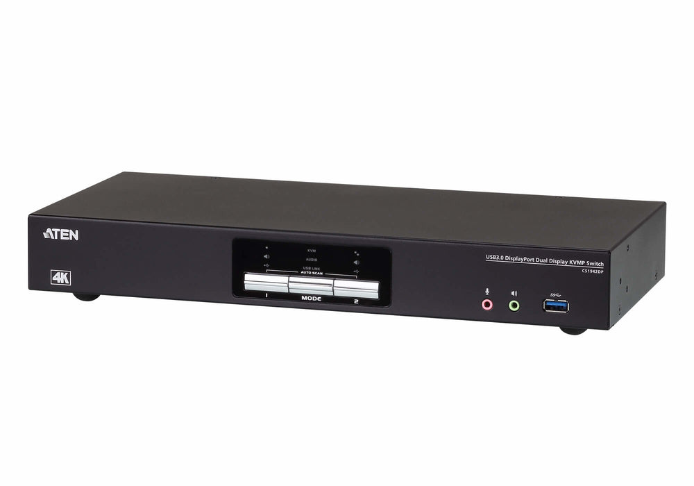 EAN 4719264645952 - ATEN CS1942DP-AT-G interruptor KVM Negro imagen 1