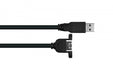EAN 4066857000262 - Alcasa UK20P-AEA-005S cable USB USB 2.0 0,5 m USB A 0,48 Gbit/s Negro imagen 2