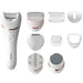 EAN 8710103935544 - Philips BRE740/10 depiladora Rosa, Blanco imagen 1
