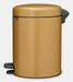 EAN 8710755255120 - Brabantia NewIcon 5 L Alrededor Acero Oro imagen 8