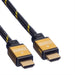 EAN 7611990193462 - ROLINE GOLD HDMI High Speed Cable + Ethernet, M/M 5 m cable HDMI HDMI tipo A (Estándar) Negro, Oro imagen 4