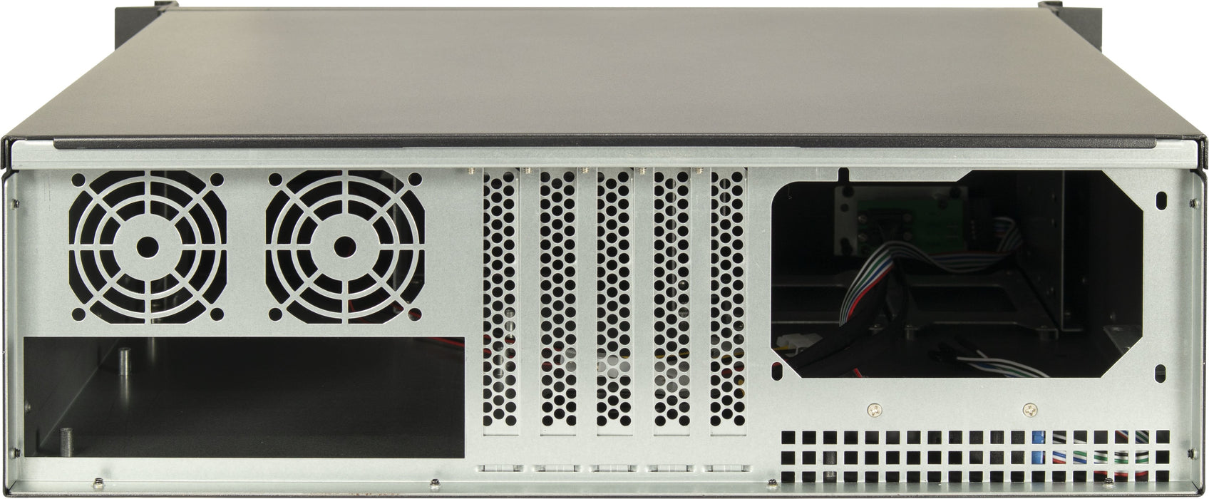 EAN 4260455646390 - Inter-Tech 3U-K-340L Estante Negro imagen 2