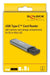 EAN 4043619910182 - DeLOCK 91018 lector de tarjeta USB 3.2 Gen 1 (3.1 Gen 1) Type-A/Type-C Negro, Gris imagen 7