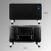 EAN 8436583238011 - Yoevu YV-2000GW Interior Negro 2000 W Calefactor eléctrico de cuarzo imagen 5