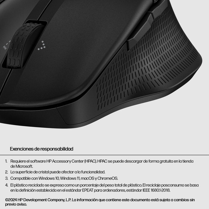 EAN 5715063677353 - HP 685 Comfort Dual-Mode Mouse ratón Hogar mano derecha Bluetooth + USB Type-A 1200 DPI imagen 6