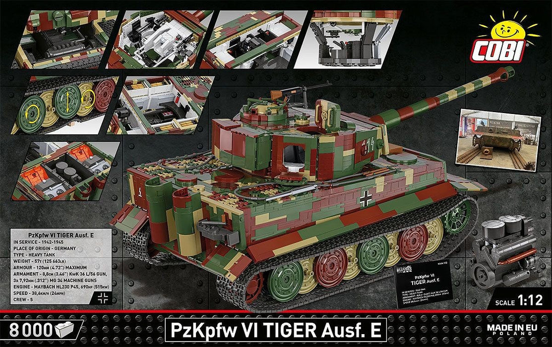 EAN 5902251028077 - COBI PzKpfw VI Tiger Ausf. E - Executive Edition imagen 5