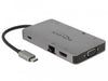 EAN 4043619877355 - DeLOCK 87735 base para portátil y replicador de puertos Alámbrico USB 3.2 Gen 1 (3.1 Gen 1) Type-C Gris imagen 4
