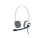 EAN 5099206028586 - Logitech 981-000350 auricular y casco Auriculares Alámbrico Diadema Oficina/Centro de llamadas Blanco imagen 2