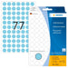EAN 4008705022330 - HERMA 2233 etiqueta autoadhesiva Círculo Azul 2464 pieza(s) imagen 1