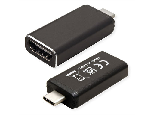 EAN 7630049623422 - VALUE 12.99.3227 cambiador de género para cable USB Type C HDMI Negro imagen 1