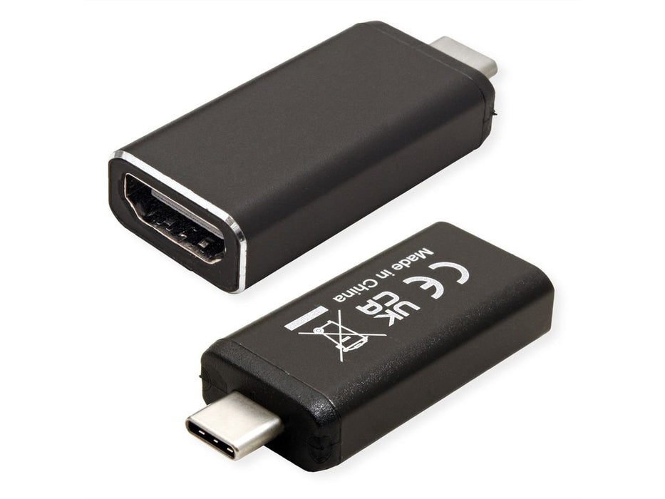 EAN 7630049623422 - VALUE 12.99.3227 cambiador de género para cable USB Type C HDMI Negro imagen 1