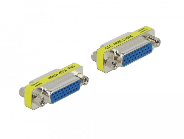 EAN 4043619651139 - DeLOCK 65113 cambiador de género para cable D-Sub 26pin Plata imagen 1