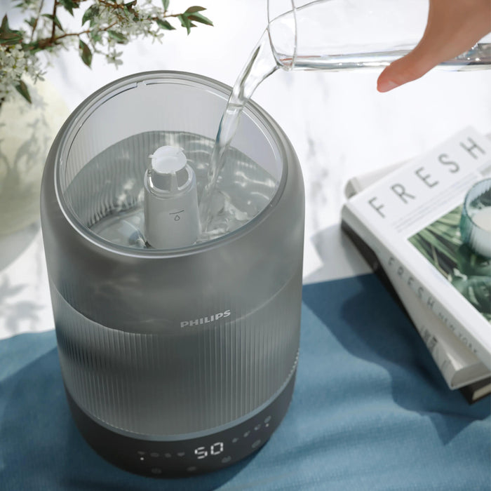 EAN 8720389048913 - Philips 1000 series HU1510/03 humidificador Ultrasónica 3 L Plata 19,6 W imagen 8