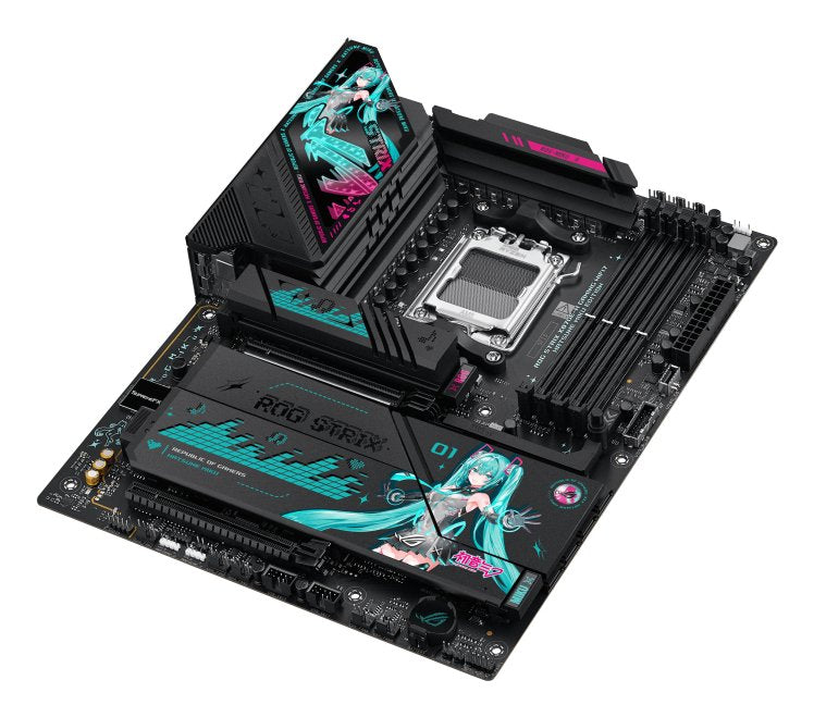 EAN 4711636174640 - ASUS ROG STRIX X870E-H GAMING WIFI7 HATSUNE MIKU EDITION AMD X870E Zócalo AM5 ATX imagen 6