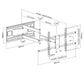 EAN 4015867225400 - Equip 650327 soporte para TV 2,03 m (80") Negro imagen 9