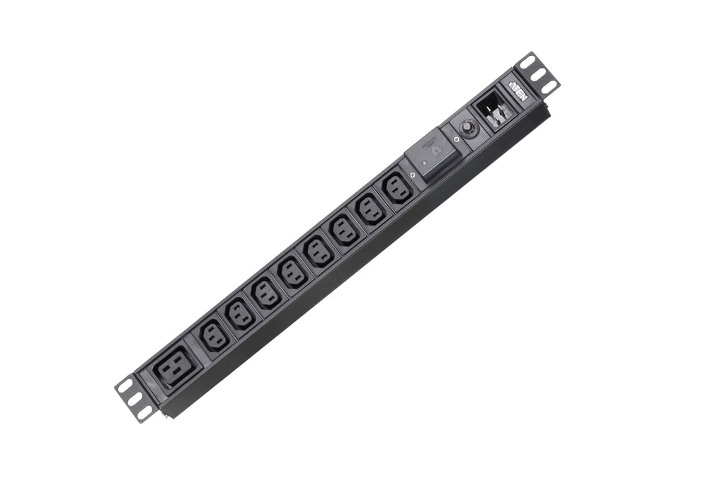 EAN 4719264649868 - ATEN 9-Outlet 1U Basic PDU with unidad de distribución de energía (PDU) 9 salidas AC Negro imagen 2
