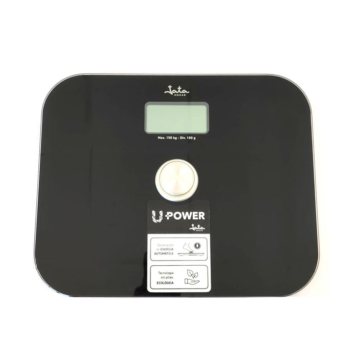 EAN 8436584382232 - JATA HBAS1499 báscula de baño Plaza Negro Báscula personal electrónica imagen 3