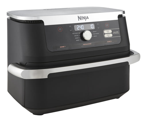 EAN 0622356270373 - Ninja AF500EU freidora Doble 10,4 L Independiente 2470 W Freidora de aire caliente Negro, Acero inoxidabl imagen 2