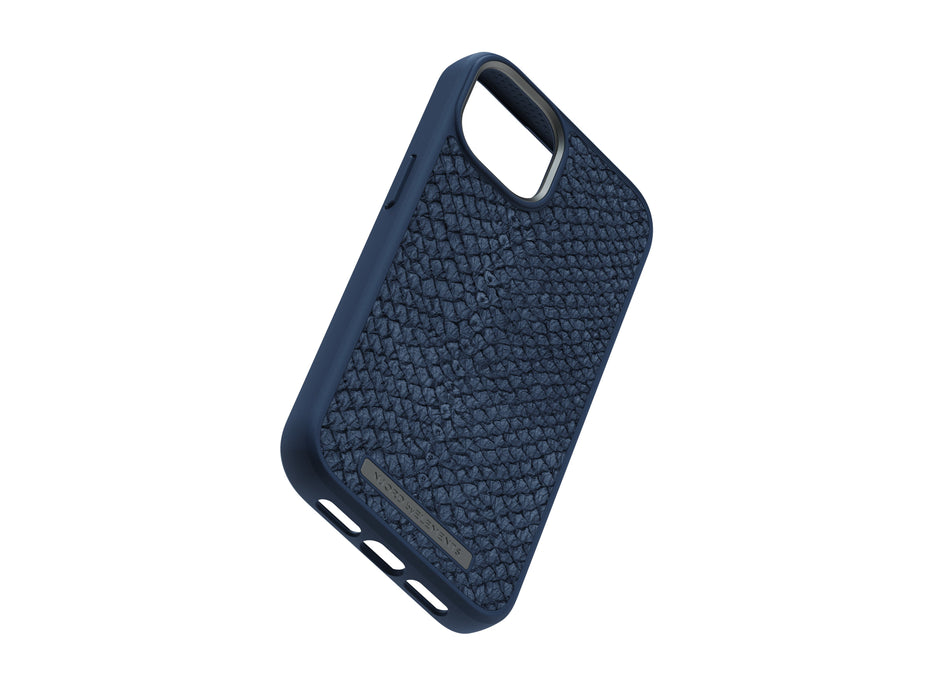 EAN 8720574620559 - Njord byELEMENTS Salmon Leather Magsafe funda para teléfono móvil 15,5 cm (6.1") Azul imagen 10