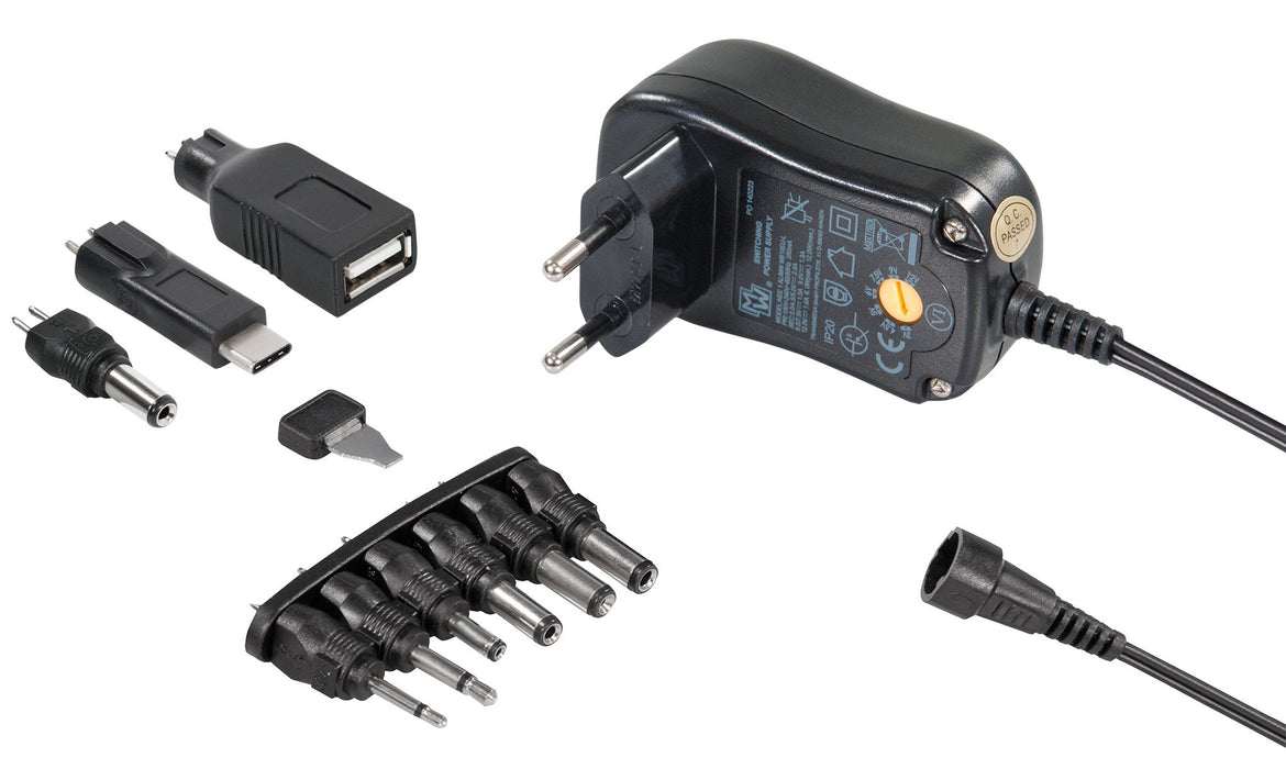 EAN 4012386055761 - Transmedia NEE 1 A adaptador de enchufe eléctrico Tipo C (Europlug) Negro imagen 1