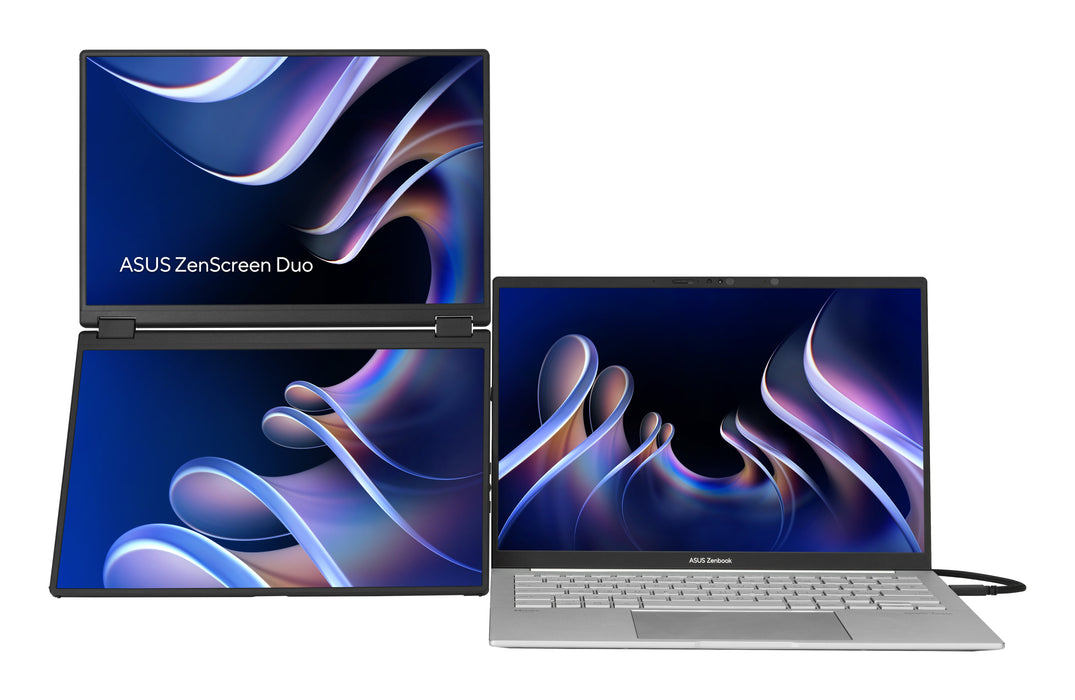 EAN 4711636454605 - ASUS ZenScreen Duo MB14FCD Monitor portátil Negro 35,6 cm (14") LCD 1920 x 1200 Pixeles imagen 2