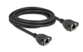 EAN 4043619907861 - DeLOCK 90786 cable de red Negro 3 m Cat6a S/FTP (S-STP) imagen 1