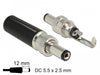 EAN 4043619899166 - DeLOCK 89916 conector DC Negro, Acero inoxidable imagen 1
