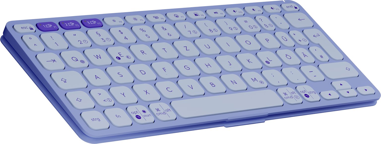 EAN 5099206125759 - Logitech 920-012966 teclado para móvil QWERTZ Alemán Bluetooth Lila imagen 5