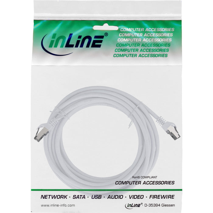 EAN 4043718287307 - InLine 78815W cable de red Blanco 15 m Cat8.1 S/FTP (S-STP) imagen 3