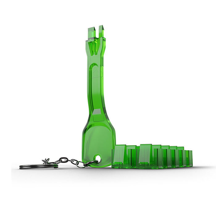 EAN 4002888404723 - Lindy 40472 bloqueador de puerto Bloqueador de puerto + clave RJ-45 Verde Acrilonitrilo butadieno estiren imagen 1