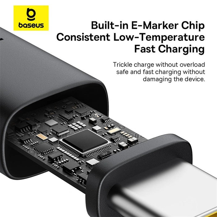 EAN 6932172669843 - Baseus P10377803U01-02 cable USB USB 2.0 2 m USB C Negro, Oro imagen 9