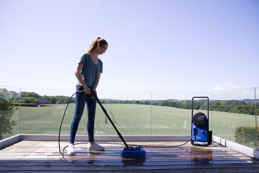 EAN 5715492223879 - Nilfisk CORE 140 Limpiadora de alta presión o Hidrolimpiadora Vertical Eléctrico 474 l/h Negro, Azul imagen 2