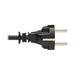 EAN 37332280923 - Eaton P054-03M-EU cable de transmisión Negro 3 m CEE7/7 IEC C13 imagen 7