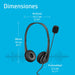 EAN 0195908812487 - HP Stereo USB Headset G2 Alámbrico Diadema Oficina/Centro de llamadas Negro imagen 5