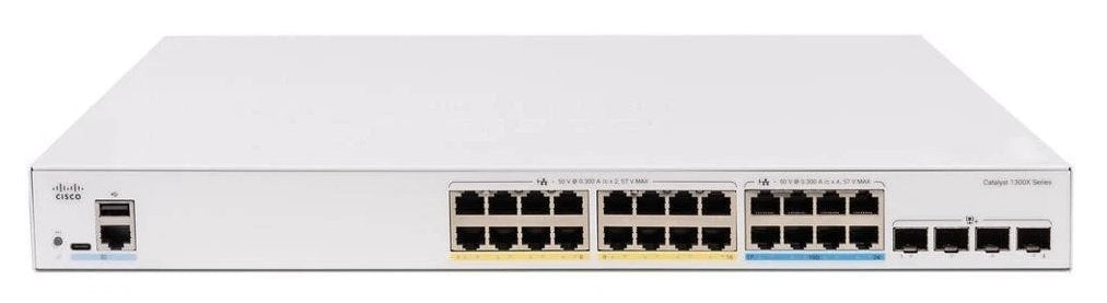 EAN 0889728647410 - Cisco Catalyst C1300X-24T-4X switch Gestionado L3 10G Ethernet (100/1000/10000) Gris imagen 1