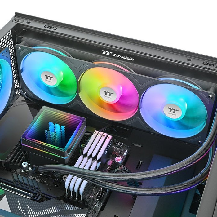 EAN 4711658544667 - Thermaltake TH360 V3 ARGB Procesador Sistema de refrigeración líquida todo en uno 12 cm Negro 1 pieza(s) imagen 5