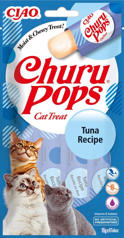 EAN 8859387700995 - CIAO Churu Pops Tuna Recipe Gato Premio Atún 15 g imagen 1