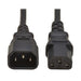 EAN 37332280879 - Eaton P004-01M-EU cable de transmisión Negro 1 m IEC C13 IEC C14 imagen 1