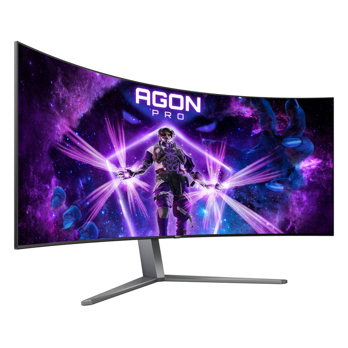 EAN 4038986111416 - AOC AGON PRO AG456UCZD pantalla para PC 113 cm (44.5") 3440 x 1440 Pixeles Wide Quad HD OLED Negro, Gris imagen 4