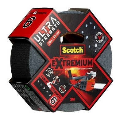 EAN 4054596696419 - 3M Extremium 25 m Negro imagen 1