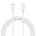 EAN 6953156205529 - Baseus CATYS-A02 cable USB 2 m USB A USB C Blanco imagen 1