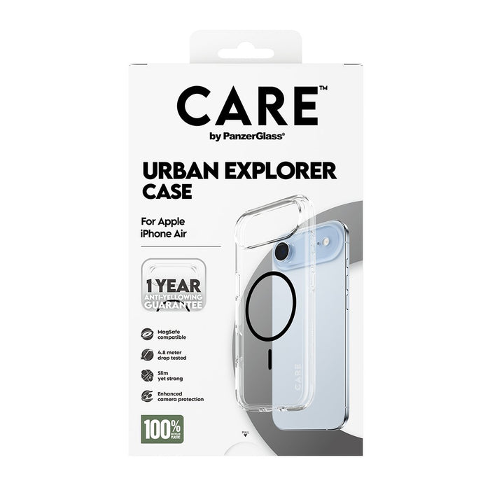 EAN 5715685026881 - PanzerGlass CARE™ by ® Urban Explorer Case Transparent w. Black MagSafe iPhone Air funda para teléfono mó imagen 3